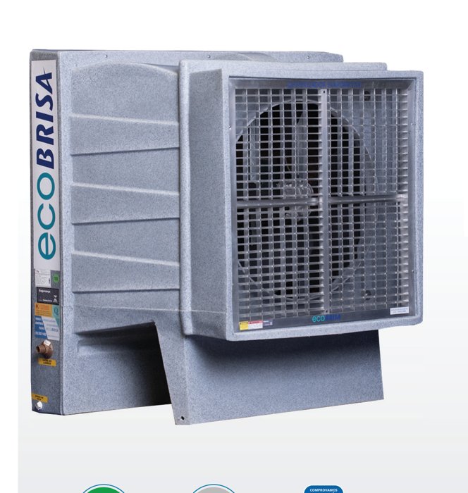 Climatizador evaporativo compacto EB-200, Ecobrisa